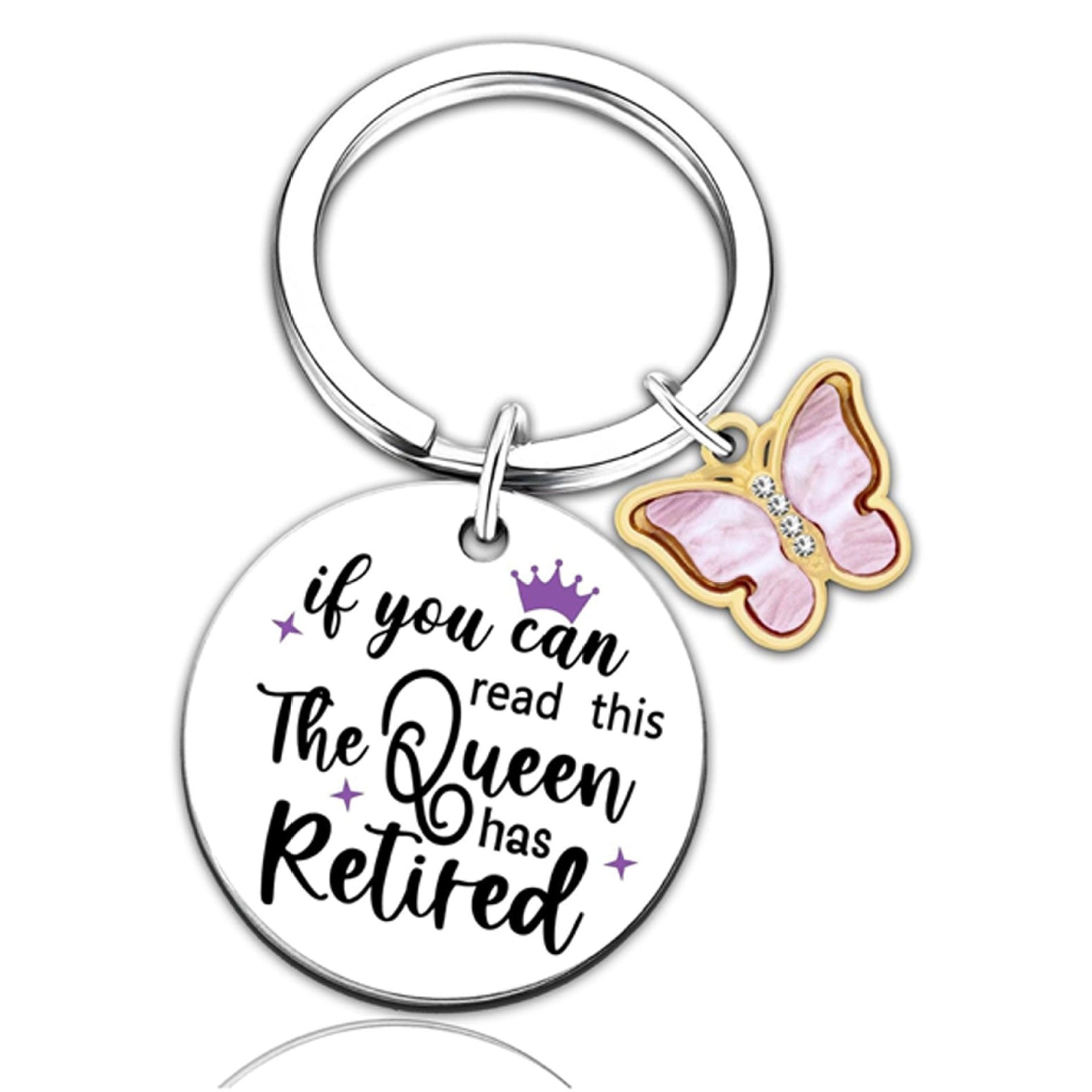 Stainless Steel Pendant Key Ring