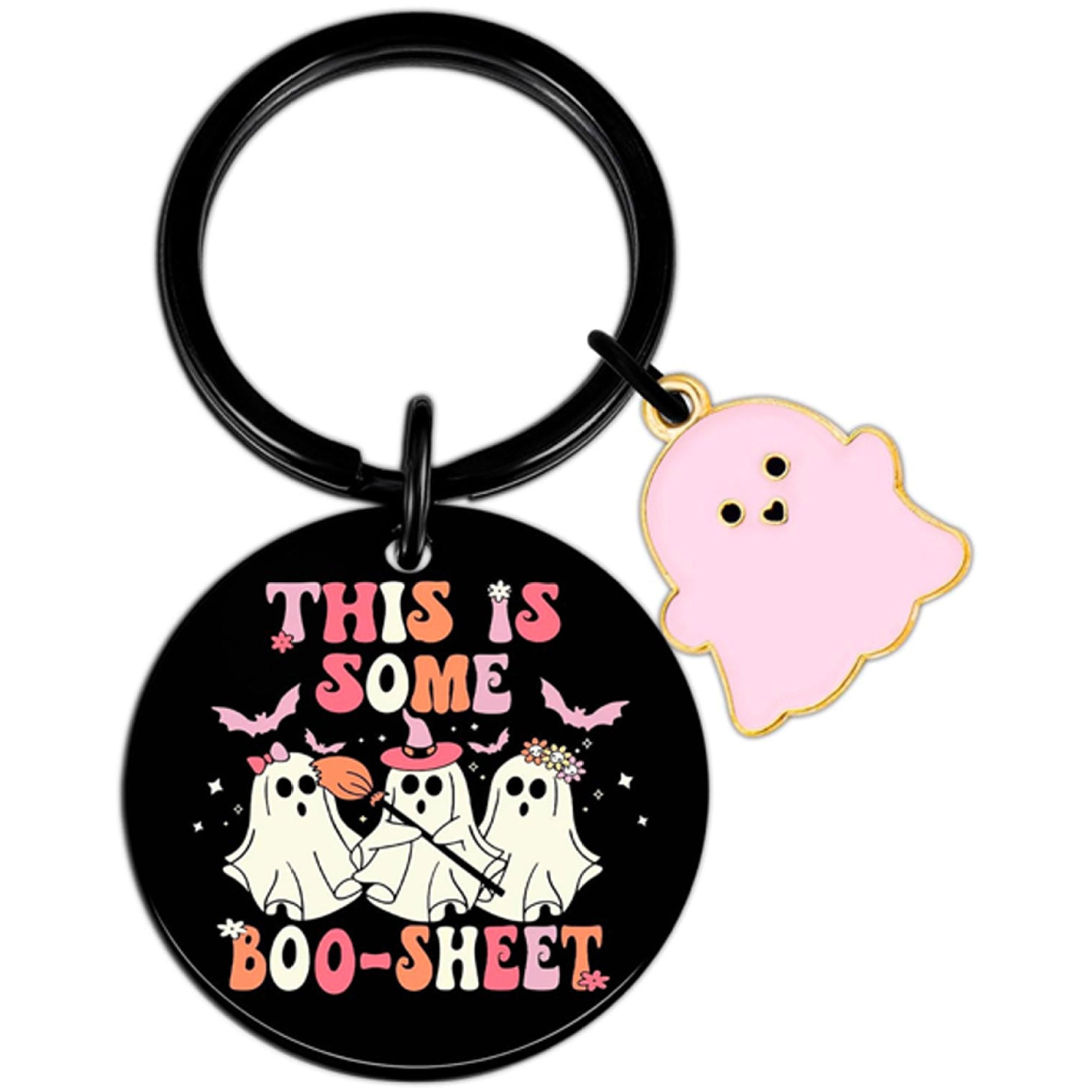 Stainless Steel Pendant Key Ring