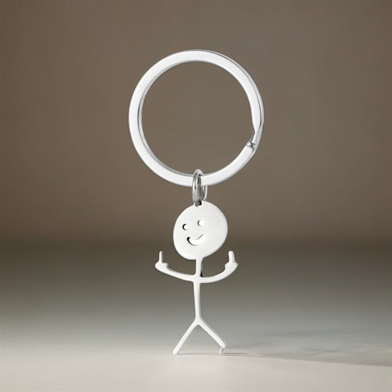Quirky cartoon tag