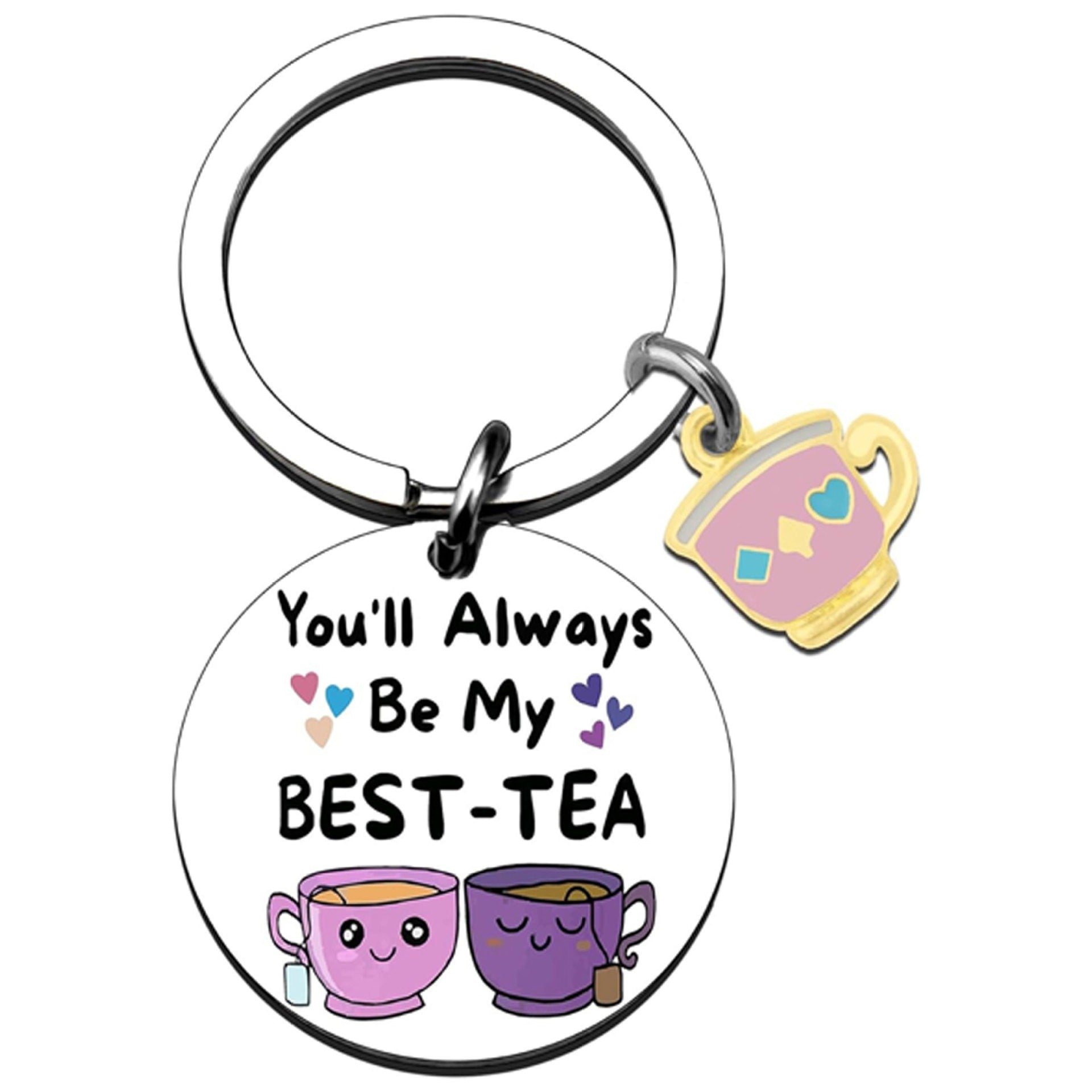 Stainless Steel Pendant Key Ring