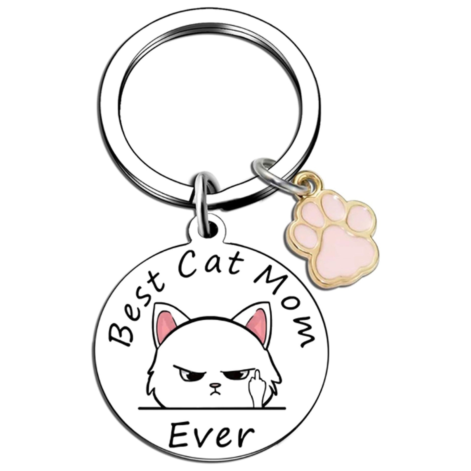 Stainless Steel Pendant Key Ring