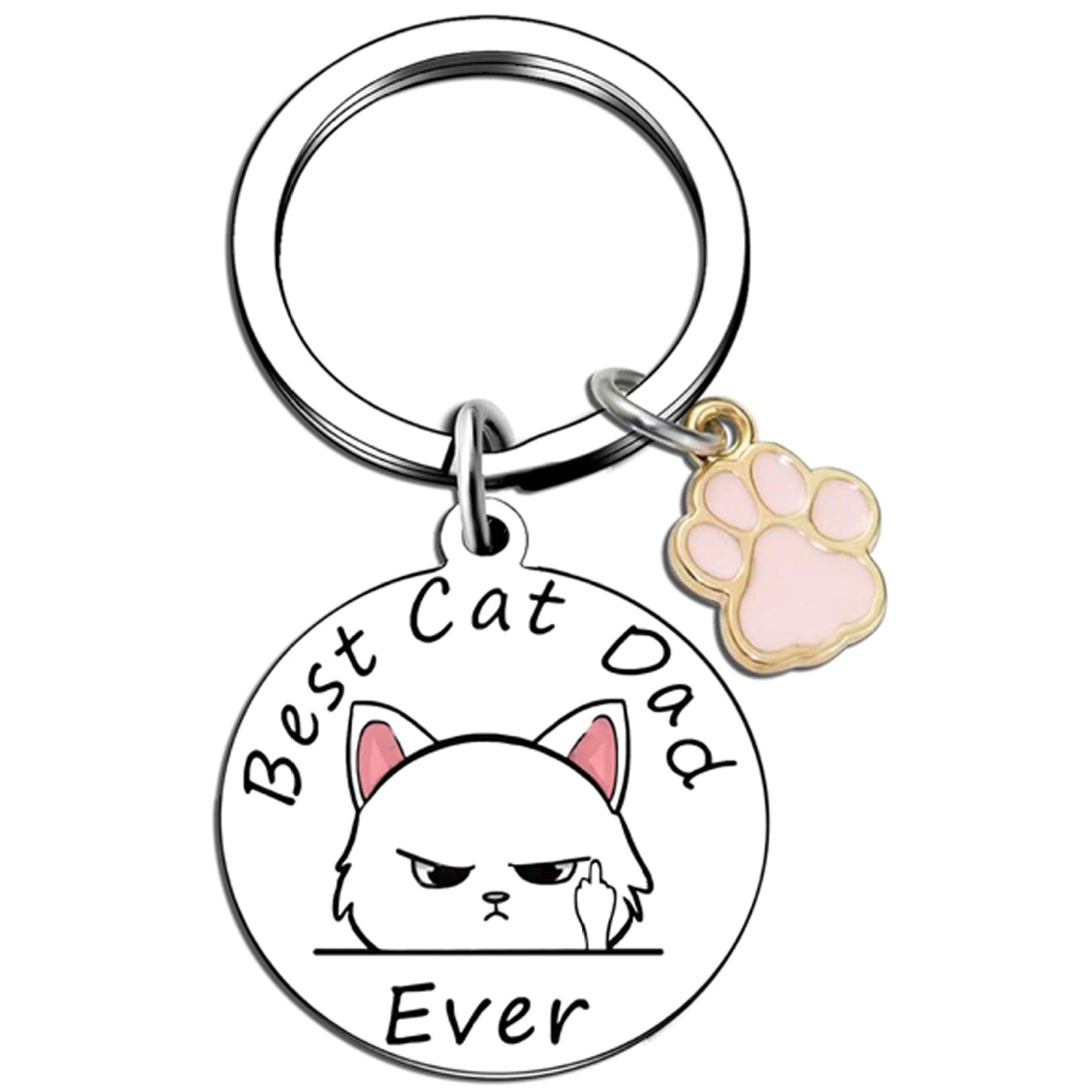 Stainless Steel Pendant Key Ring