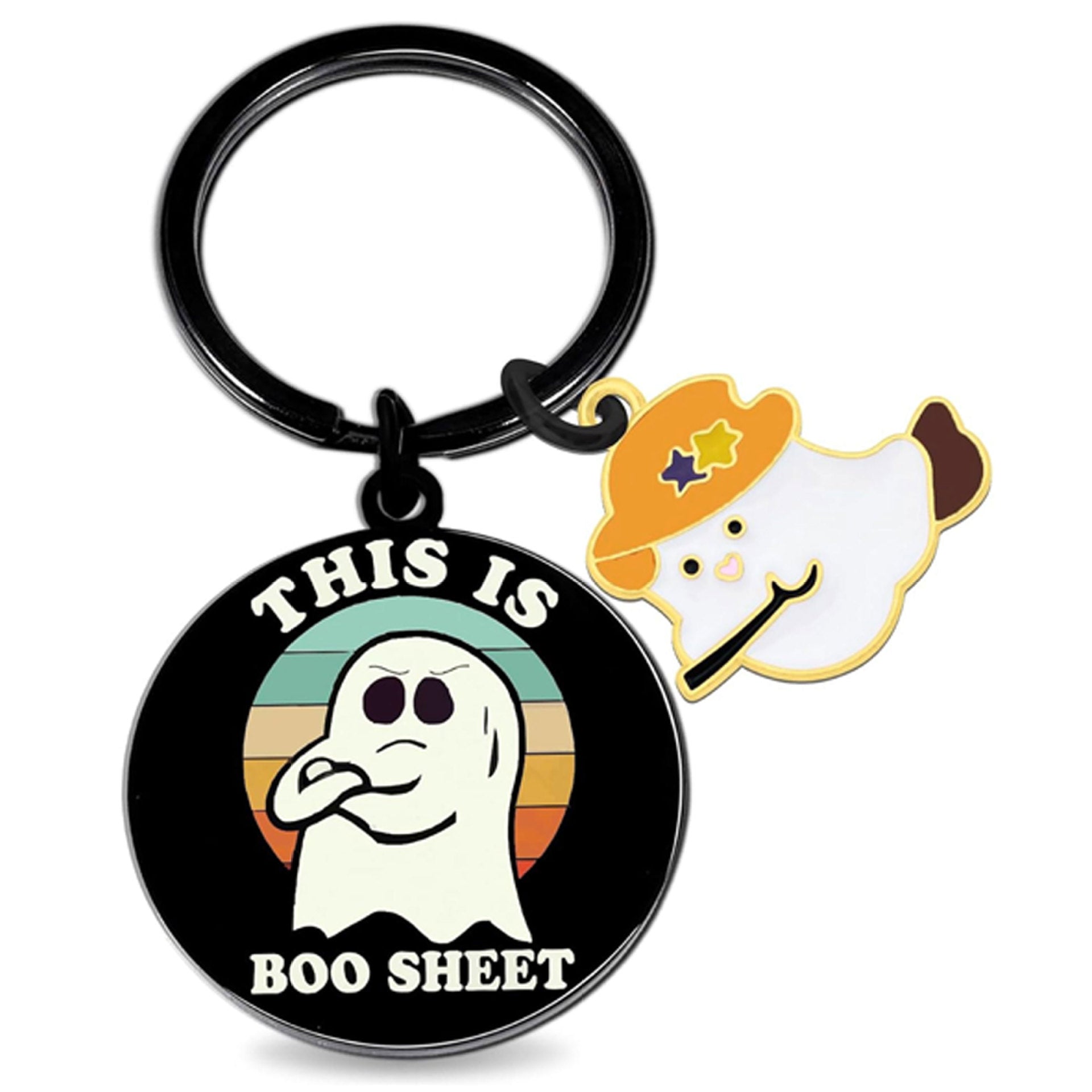 Stainless Steel Pendant Key Ring