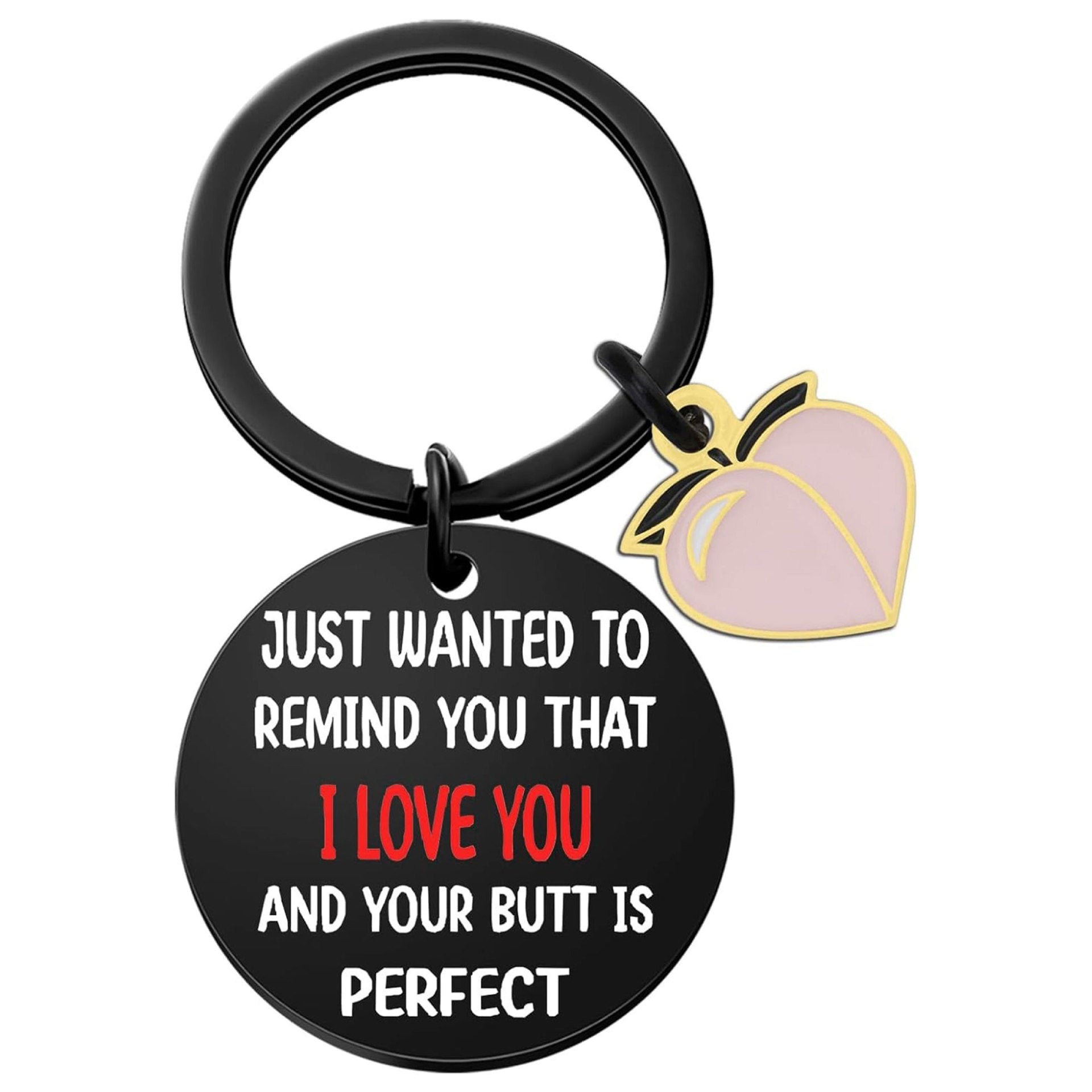 Stainless Steel Pendant Key Ring