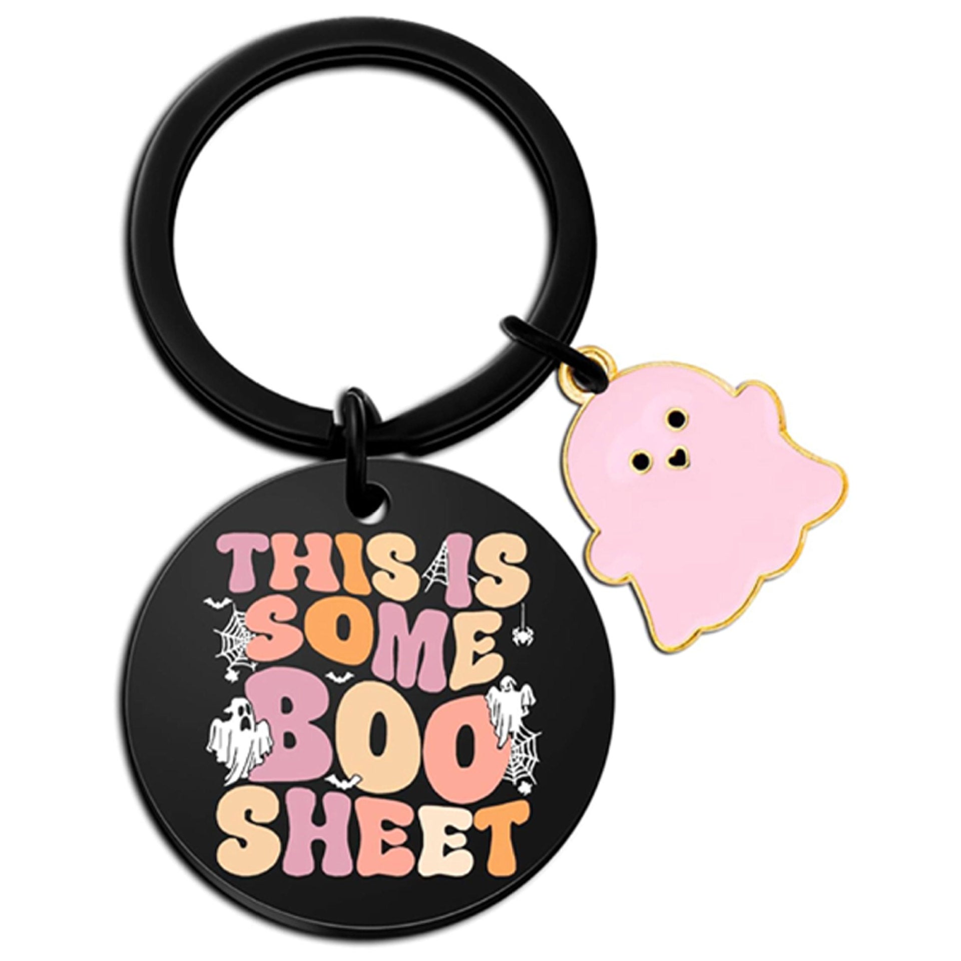 Stainless Steel Pendant Key Ring